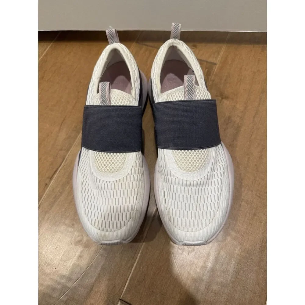 Sorel Slip-On Athletic Sneakers in Cream, Pink and Charcoal